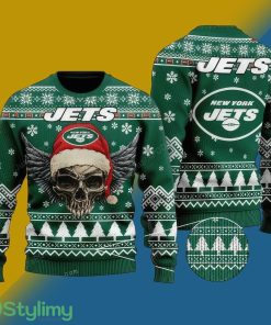 NFL New York Jets Jingle Ugly Xmas Sweater For Men Women - NFL New York Jets Jingle Ugly Xmas Sweater For Men Women