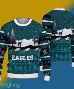 NFL Philadelphia Eagles Carols Ugly Xmas Sweater For Men Women - NFL Philadelphia Eagles Carols Ugly Xmas Sweater For Men Women