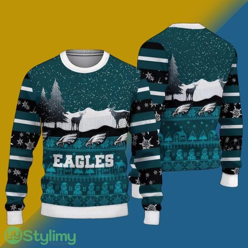 NFL Philadelphia Eagles Carols Ugly Xmas Sweater For Men Women - NFL Philadelphia Eagles Carols Ugly Xmas Sweater For Men Women