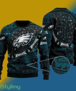 NFL Philadelphia Eagles Fireplace Knitted Xmas Sweater For Men Women - NFL Philadelphia Eagles Fireplace Knitted Xmas Sweater For Men Women