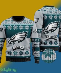 NFL Philadelphia Eagles Gingerbread Ugly Xmas Sweater For Men Women - NFL Philadelphia Eagles Gingerbread Ugly Xmas Sweater For Men Women