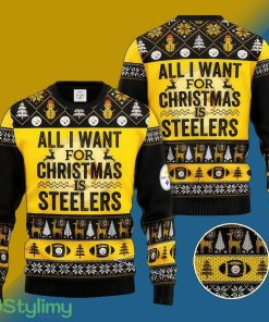 NFL Pittsburgh Steelers Retailer Knitted Xmas Sweater For Men Women - NFL Pittsburgh Steelers Retailer Knitted Xmas Sweater For Men Women