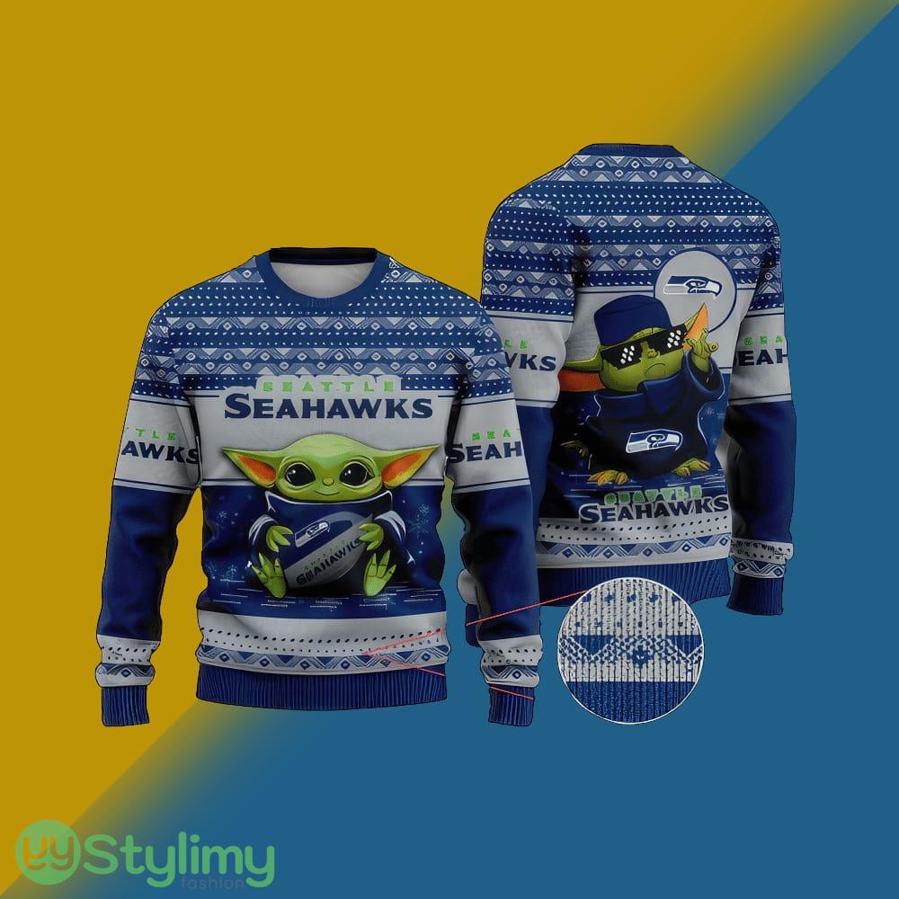 NFL Seattle Seahawks Green Knitted Xmas Sweater For Men Women 3 NFL Seattle Seahawks Green Knitted Xmas Sweater For Men Women - NFL Seattle Seahawks Green Knitted Xmas Sweater For Men Women