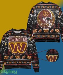 NFL Washington Commanders Holiday Knitted Xmas Sweater For Men Women - NFL Washington Commanders Holiday Knitted Xmas Sweater For Men Women
