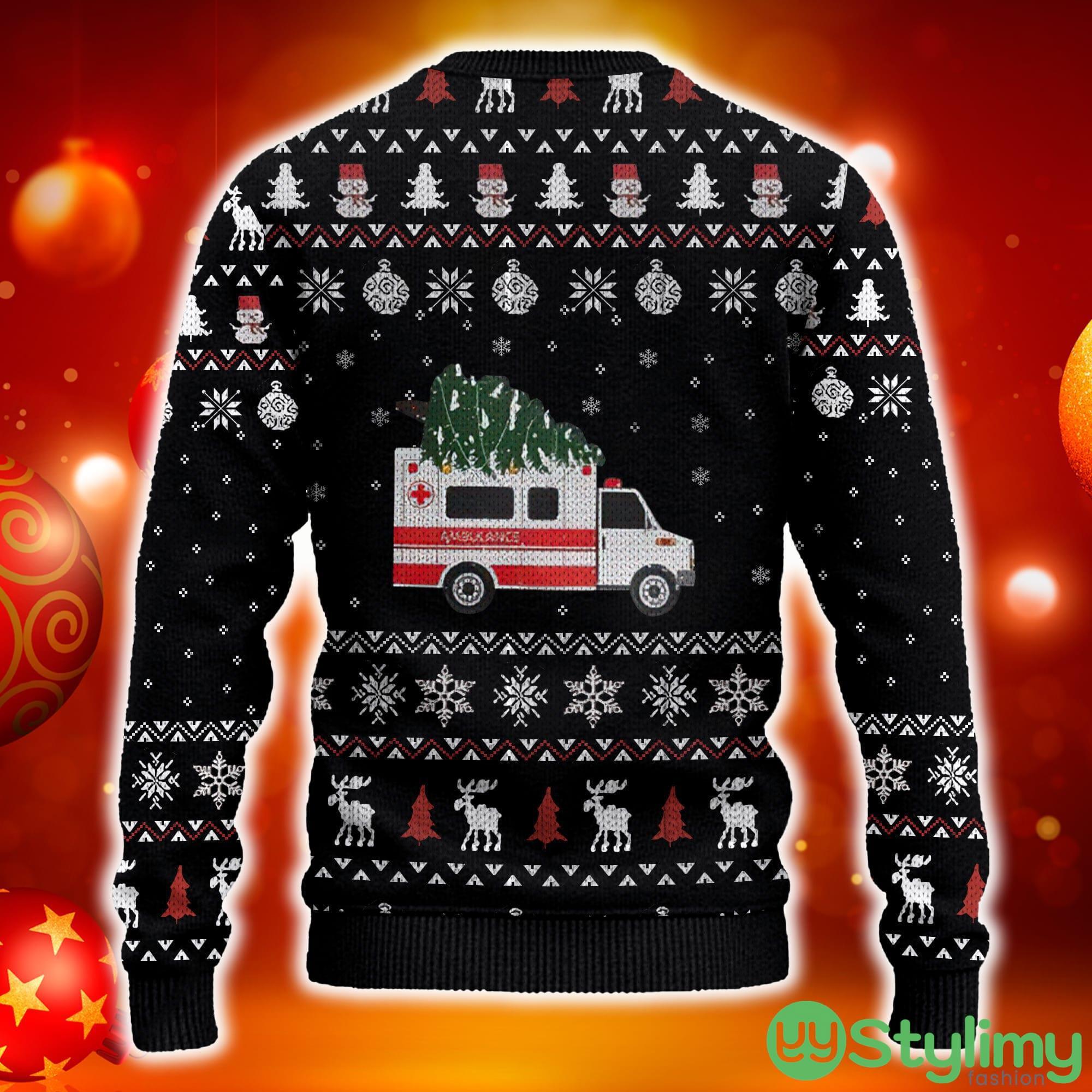 Paramedic Hospital Ambulance Ugly 3D Sweater AOP Best Gift For Christmas 2 Paramedic Hospital Ambulance Ugly 3D Sweater AOP Best Gift For Christmas - 3D Paramedic Hospital Ambulance Ugly Sweater - Best Gift For Christmas_2