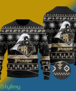Purdue Boilermakers Football Christmas Ugly Xmas Sweater - Purdue Boilermakers Football Christmas Ugly Xmas Sweater