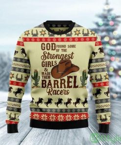 Rodeo Girl Ugly Christmas Sweater, Ugly Holiday Ugly Sweater Product Photo 1