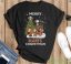 San Francisco Giants Snoopy Family Christmas Shirt - Black Unisex T-Shirt