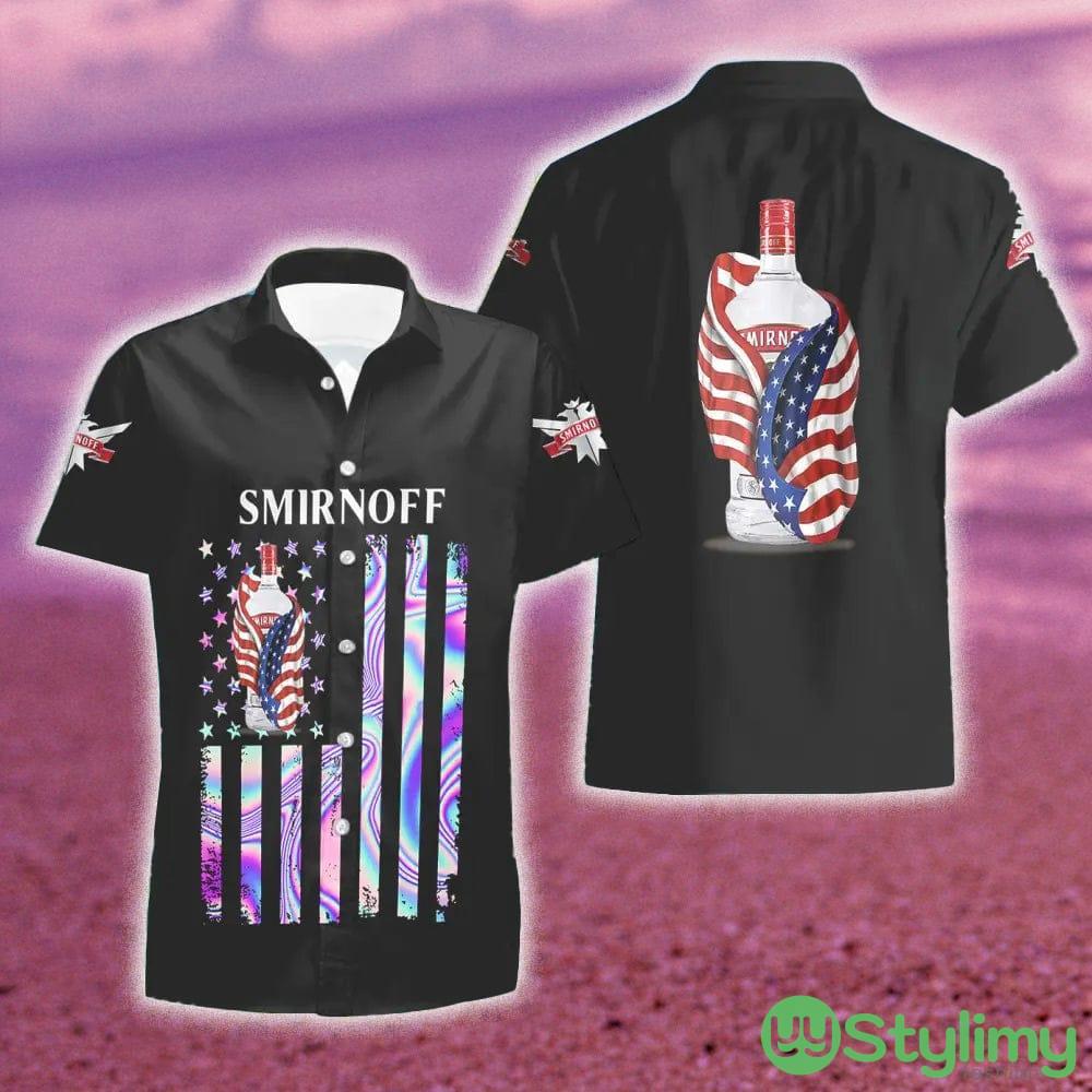 Smirnoff Vodka USA Flag Aloha Summer Beach Hawaiian Combo Shirt And Short Gift Hawaiian For Mens 2 Smirnoff Vodka USA Flag Aloha Summer Beach Hawaiian Combo Shirt And Short Gift Hawaiian For Mens - Smirnoff Vodka USA Flag Aloha Summer Beach Hawaiian Shirt And Short_2
