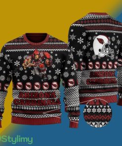 Sports Football Team Arizona Cardinals Ugly Xmas Sweater - Sports Football Team Arizona Cardinals Ugly Xmas Sweater