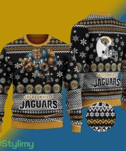 Sports Football Team Jacksonville Jaguars Ugly Xmas Sweater - Sports Football Team Jacksonville Jaguars Ugly Xmas Sweater