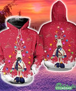 St. Louis Cardinals Christmas 3D Hoodie Zip Hoodie Red Print Holiday Gift For Fans - St. Louis Cardinals Christmas 3D Hoodie Zip Hoodie Red Print Holiday Gift For Fans
