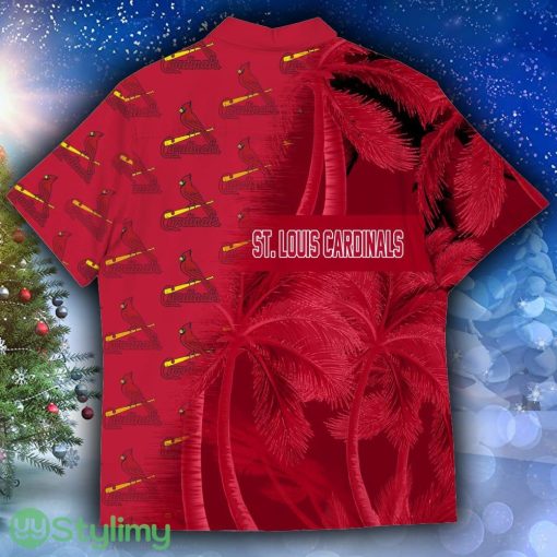 St. Louis Cardinals Coconut Tree Aloha Beach 3D Hawaiian Shirt - St. Louis Cardinals Coconut Tree Aloha Hawaiian Shirt Photo 4
