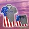 Svedka Vodka USA Flag Aloha Summer Beach Hawaiian Combo Shirt And Short Gift Hawaiian For Mens - Svedka Vodka USA Flag Aloha Summer Beach Hawaiian Shirt And Short_2