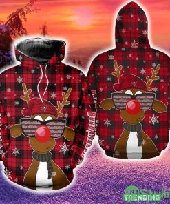 Tampa Bay Buccaneers Christmas Reindeer Sunglasses 3D Hoodie Zip Hoodie Red Print Holiday Gift For Fans - Tampa Bay Buccaneers Christmas Reindeer Sunglasses 3D Hoodie Zip Hoodie Red Print Holiday Gift For Fans