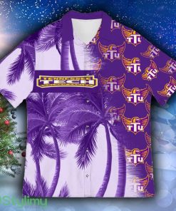 Tennessee Tech Golden Eagles Coconut Tree Aloha Bulk Hawaiian Shirt AOP - Tennessee Tech Golden Eagles Coconut Tree Aloha Hawaiian Shirt Photo 3