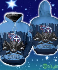 Tennessee Titans 3 Heads Cerberus Hoodie Zip Hoodie Christmas Fans All Over Printed Gift For Men And Women - Tennessee Titans 3 Heads Cerberus Hoodie Zip Hoodie Christmas Fans All Over Printed Gift For Men And Women