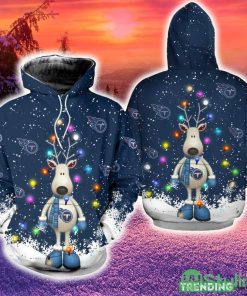 Tennessee Titans Christmas 3D Hoodie Zip Hoodie Blue Print Holiday Gift For Fans - Tennessee Titans Christmas 3D Hoodie Zip Hoodie Blue Print Holiday Gift For Fans