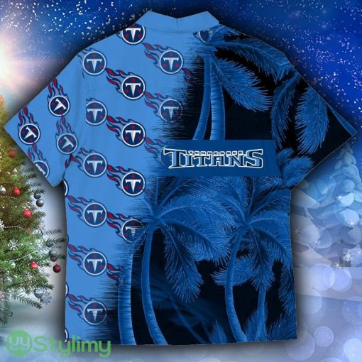 Tennessee Titans Coconut Tree Aloha GiftShort Sleeve Hawaiian Shirt