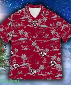 Texas AM Aggies Island Pattern Tree Pacific Hawaiian Shirt AOP - Texas AM Aggies Island Pattern Tree Hawaiian Shirt Photo 3