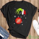 The Grinch hand holding The Home Depot ornament shirt - G500 Gildan T-Shirt