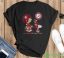 The Peanuts Charlie Brown And Snoopy Woodstock Alabama Crimson Tide Football Shirt - Black Unisex T-Shirt