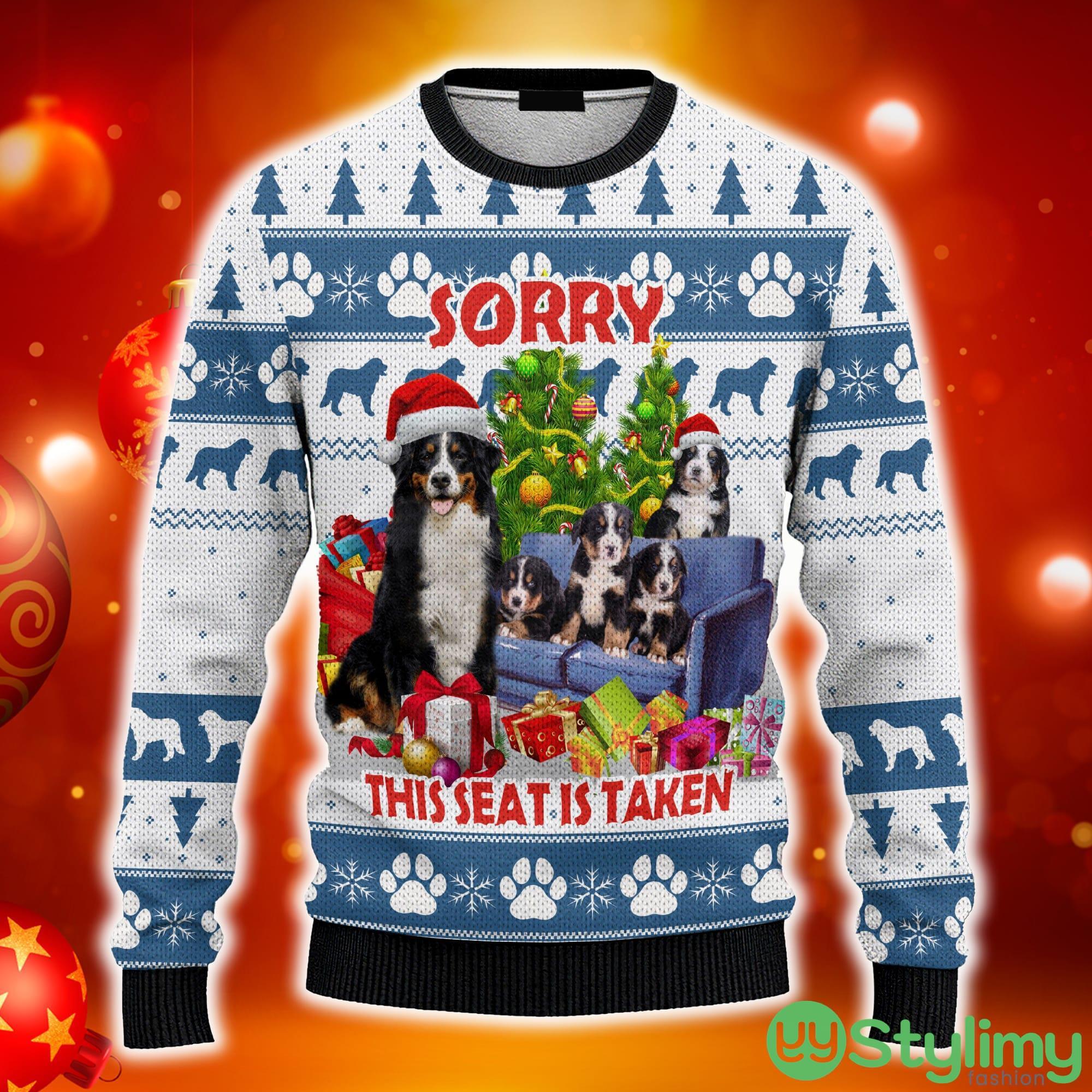 This Seat Is Taken Bernese Mountain Dog Ugly Christmas 3D Sweater AOP 5 This Seat Is Taken Bernese Mountain Dog Ugly Christmas 3D Sweater AOP - This Seat Is Taken Bernese Mountain Dog Ugly Christmas Sweater_1