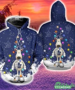 Toronto Maple Leafs Christmas 3D Hoodie Zip Hoodie Blue Print Holiday Gift For Fans - Toronto Maple Leafs Christmas 3D Hoodie Zip Hoodie Blue Print Holiday Gift For Fans