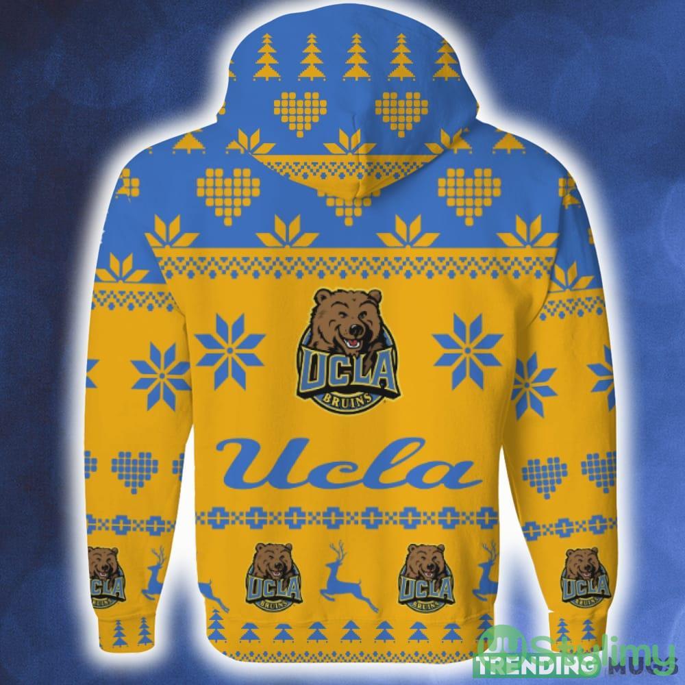 UCLA Bruins Design Fans Gift 3D Hoodie Zip Hoodie Printed For Men And Women 3 UCLA Bruins Design Fans Gift 3D Hoodie Zip Hoodie Printed For Men And Women - Merry Christmas Urly Sweater Funny UCLA Bruins Unisex Gifts For Fan Merry Christmas Tree, Hoodie, Sweatshirt-3D Unisex Hoodie_4