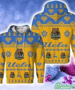 UCLA Bruins Design Fans Gift 3D Hoodie Zip Hoodie Printed For Men And Women - Merry Christmas Urly Sweater Funny UCLA Bruins Unisex Gifts For Fan Merry Christmas Tree, Hoodie, Sweatshirt-3D Unisex Hoodie_1