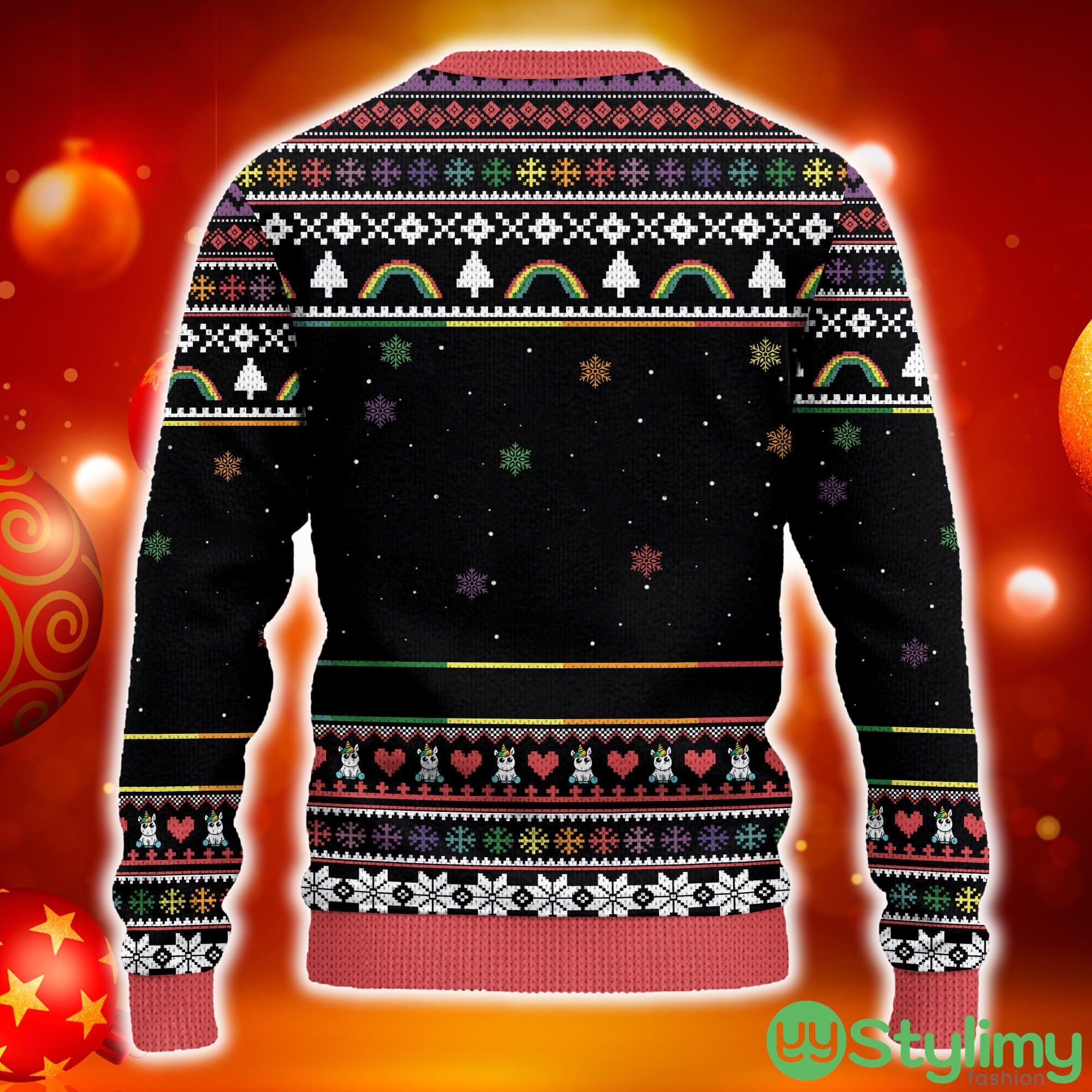 Unicorn And Death Ugly 3D Sweater AOP Best Gift For Christmas 2 Unicorn And Death Ugly 3D Sweater AOP Best Gift For Christmas - Unicorn And Death Ugly Sweater - Best Gift For Christmas_2