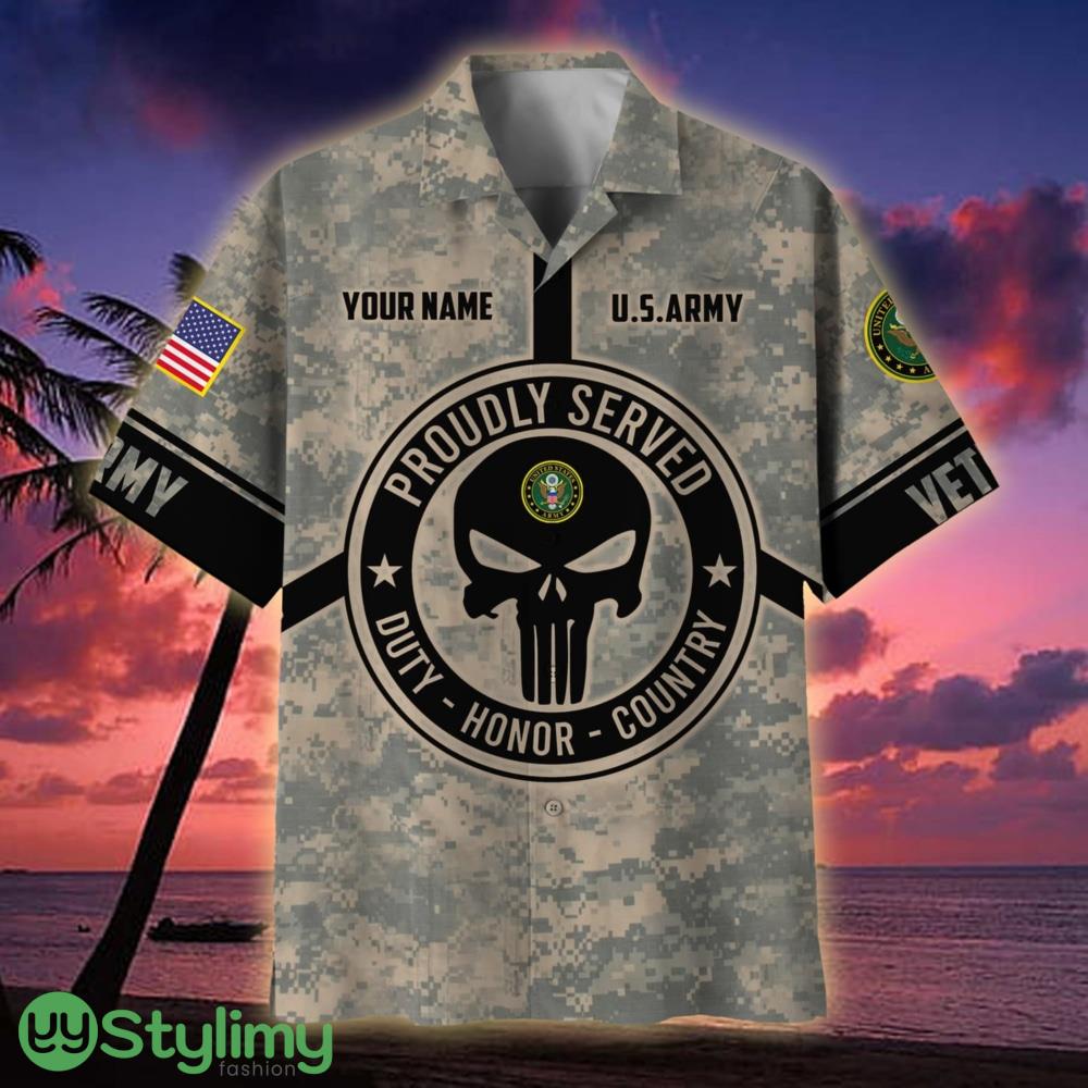 US Marine Corps Personalized Camo Soldiers Multiservice Veteran Hawaiian Shirt 2 US Marine Corps Personalized Camo Soldiers Multiservice Veteran Hawaiian Shirt - US Marine Corps Personalized Camo Soldiers Multiservice Hawaiian Shirt For Veterans