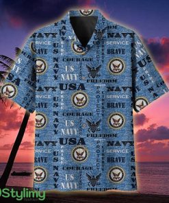 US Navy Freedom Honor Protect Mutiservice Veteran Hawaiian Shirt - US Navy Freedom Honor Protect Mutiservice Hawaiian Shirt For Veterans