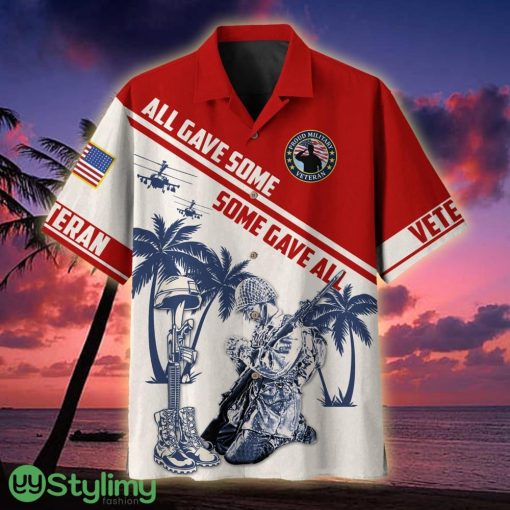 US Veteran All Gave Some Some Gave All Hula Veteran Hawaiian Shirt - US Veteran All Gave Some Some Gave All Hula Hawaiian Shirt For Veterans