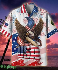 US Veteran American Pride 4th Of July Veteran Hawaiian Shirt - US Veteran American Pride 4th Of July Hawaiian Shirt For Veterans