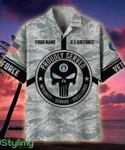 US Veteran Personalized Camo Soldiers Multiservice Veteran Hawaiian Shirt - US Veteran Personalized Camo Soldiers Multiservice Hawaiian Shirt For Veterans