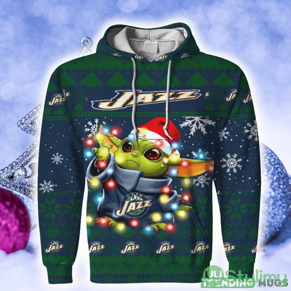 Utah Jazz Baby Yoda Star Wars Sports Football American Fashion Fans Gift 3D Hoodie Zip Hoodie Printed For Men And Women 2 Utah Jazz Baby Yoda Star Wars Sports Football American Fashion Fans Gift 3D Hoodie Zip Hoodie Printed For Men And Women - 051023-140652