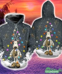 Vegas Golden Knights Christmas 3D Hoodie Zip Hoodie Print Holiday Gift For Fans - Vegas Golden Knights Christmas 3D Hoodie Zip Hoodie Print Holiday Gift For Fans