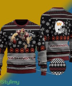 Washington Football All Over Print Ugly Xmas Sweater - Washington Football All Over Print Ugly Xmas Sweater