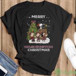 Washington Football Team Snoopy Family Christmas Shirt - Ladies T-Shirt