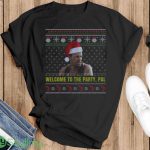 Welcome To The Party Ugly Christmas Sweater - G500 Gildan T-Shirt