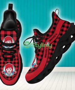 wendy's Logo Max Soul Shoes Urban Sport Sneakers New Brands Gift For Men And Women - wendy's Max Soul Shoes Photo 1