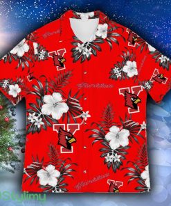 Yorkton Cardinals Sport Tropical IslandShort Sleeve Hawaiian Shirt - Yorkton Cardinals Sport Hawaii Tropical Hawaiian Shirt Photo 3