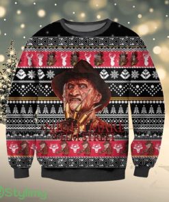 3D All Over Printed A Nightmare On Elm Street Ugly Sweatshirt Gift Christmas Product Photo 1