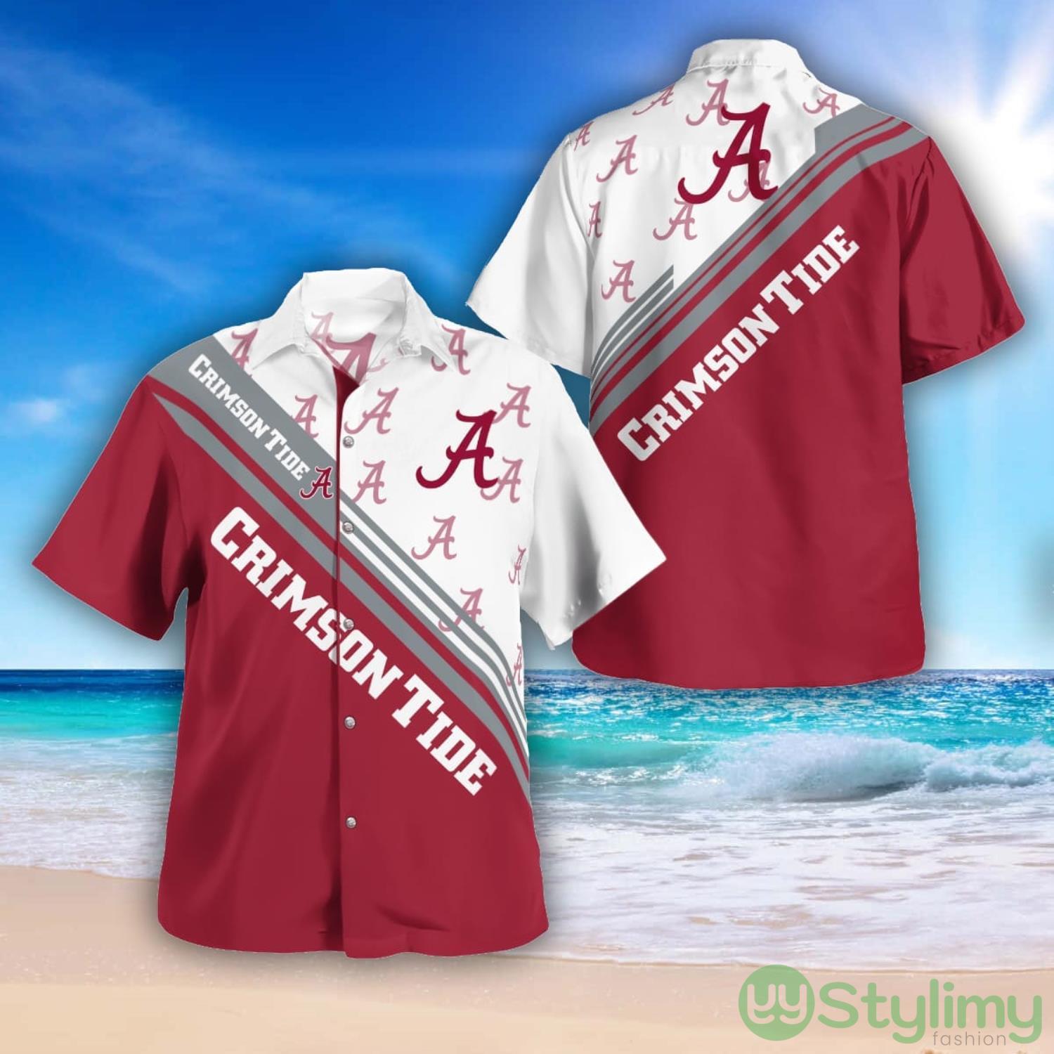 Alabama Crimson Tide Logo Printed Aloha Hawaiian Shirt Special Gift For Fans 2 Alabama Crimson Tide Logo Printed Aloha Hawaiian Shirt Special Gift For Fans Product Photo 1