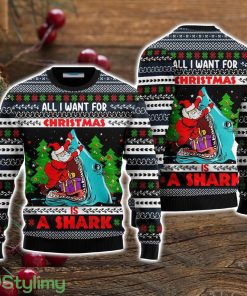 All I Want For Christmas Is Fishing Ugly Christmas Sweater Christmas Holiday Gift For Men And Women Product Photo 1
