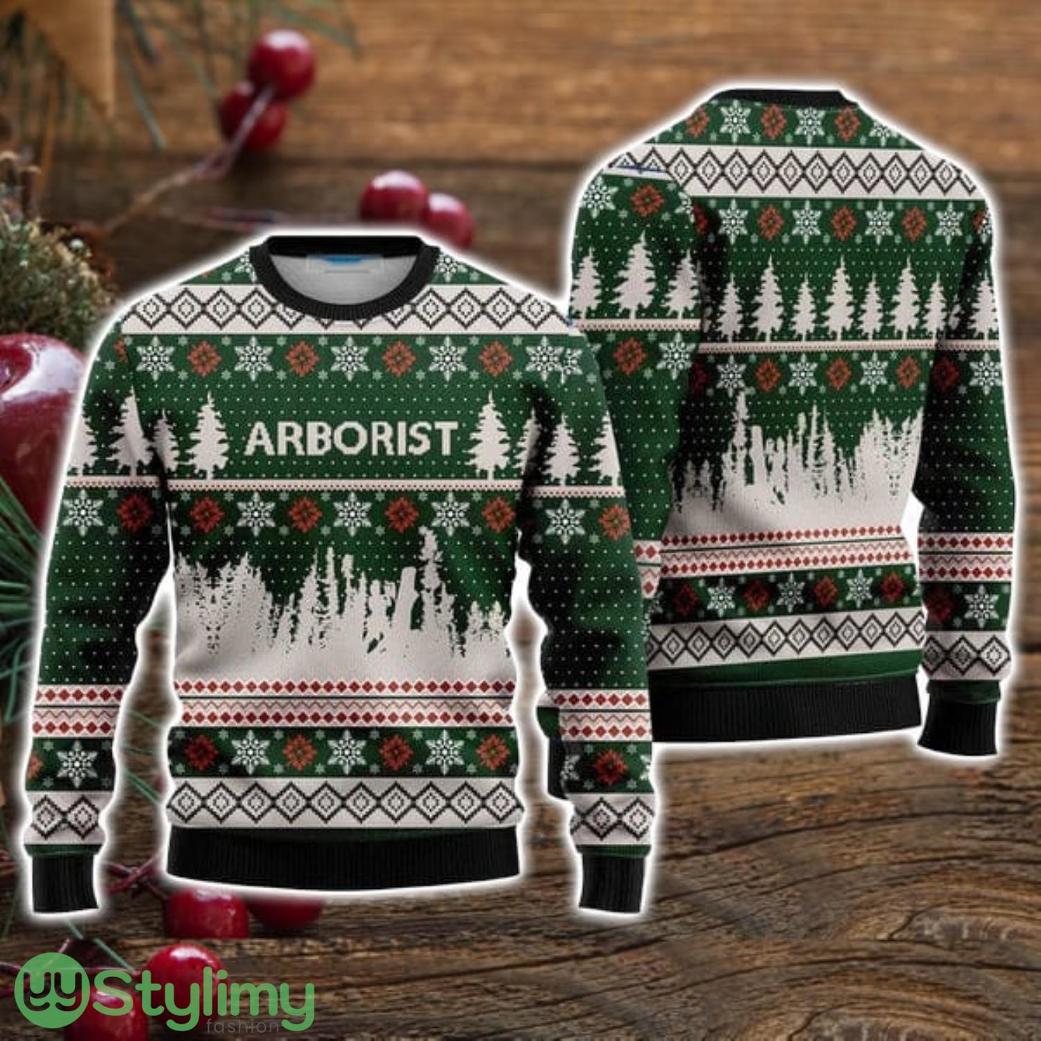 Arborist Ugly Christmas Sweater Christmas Holiday Gift For Men And Women 3 Arborist Ugly Christmas Sweater Christmas Holiday Gift For Men And Women Product Photo 1