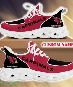 Arizona Cardinals Bold For Fans Custom Name Max Soul Sneakers New Gift Men And Women Clunky Shoes - Arizona Cardinals Chunky Shoes