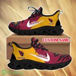 Arizona Cardinals Evoke For Fans Custom Name Max Soul Sneakers New Gift Men And Women Clunky Shoes - Arizona Cardinals Chunky Shoes_3