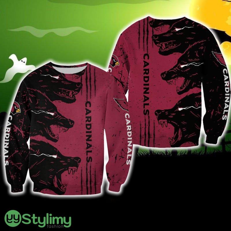 Arizona Cardinals Halloween Wolf Trend Ugly Sweater For Men And Women Gift Christmas 3 Arizona Cardinals Halloween Wolf Trend Ugly Sweater For Men And Women Gift Christmas - Arizona Cardinals Halloween Wolf Trend Ugly Sweater For Men And Women Gift Christmas